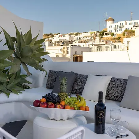 Alexandros Suites, Mykonos Town, With Shared Rooftop Terrace Apartment