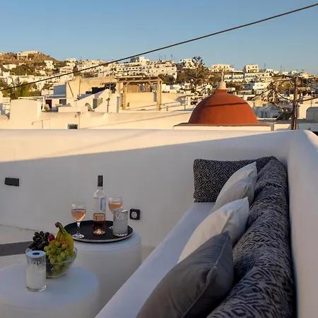 Apartment Alexandros Suites, Mykonos Town, With Shared Rooftop Terrace