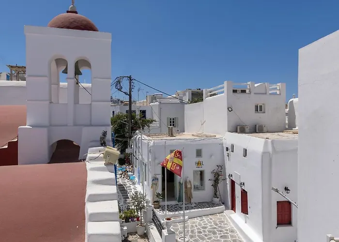 Apartment Alexandros Suites, Mykonos Town, With Shared Rooftop Terrace *