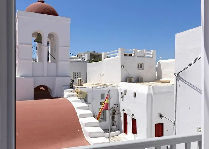 Apartment Alexandros Suites, Mykonos Town, With Shared Rooftop Terrace