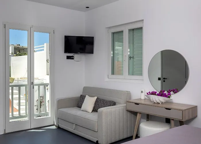 Alexandros Suites, Mykonos Town, With Shared Rooftop Terrace Apartment *