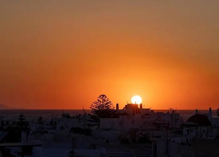 Alexandros Suites, Mykonos Town, With Shared Rooftop Terrace Apartamento