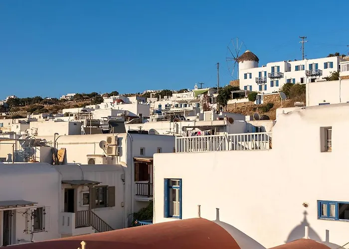 Alexandros Suites, Mykonos Town, With Shared Rooftop Terrace