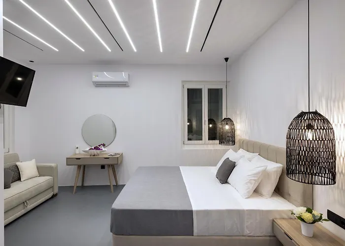 Apartment Alexandros Suites, Mykonos Town, With Shared Rooftop Terrace Mykonos Town