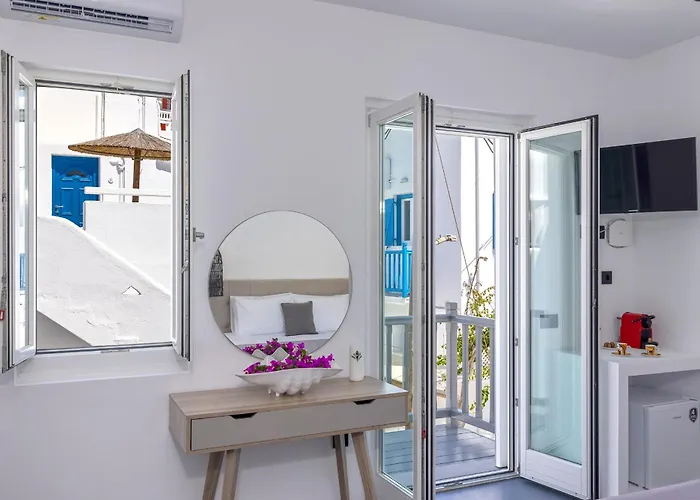 Alexandros Suites, Mykonos Town, With Shared Rooftop Terrace