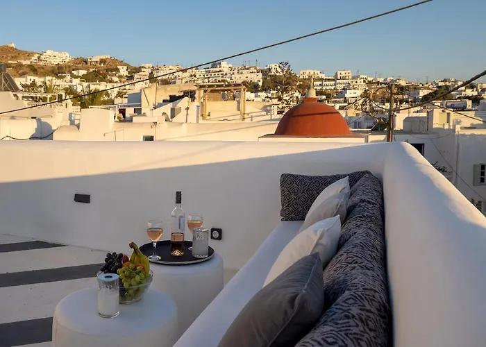 Alexandros Suites, Mykonos Town, With Shared Rooftop Terrace