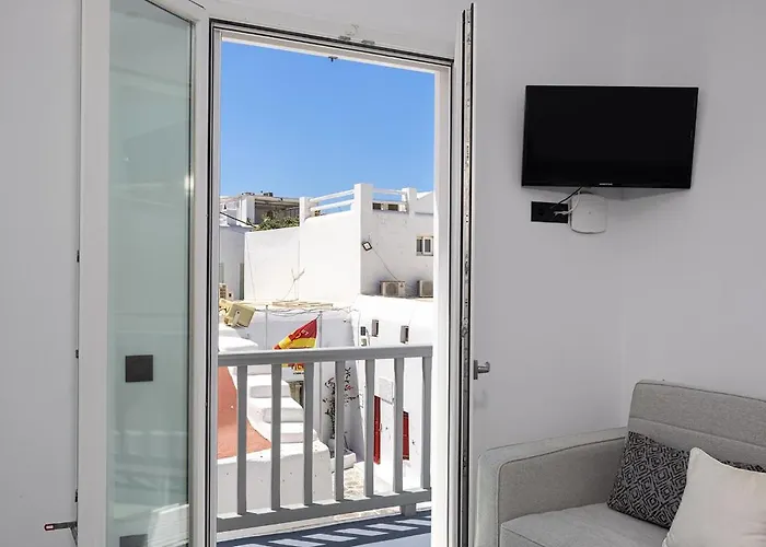 Alexandros Suites, Mykonos Town, With Shared Rooftop Terrace Appartement *