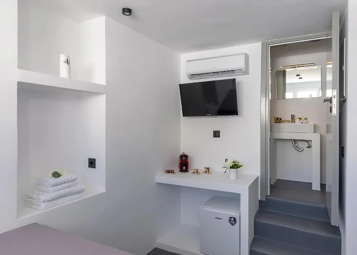 Alexandros Suites, Mykonos Town, With Shared Rooftop Terrace Lägenhet Mykonos Town