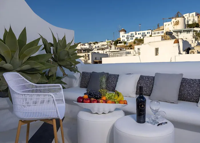 Lejlighed Alexandros Suites, Mykonos Town, With Shared Rooftop Terrace *