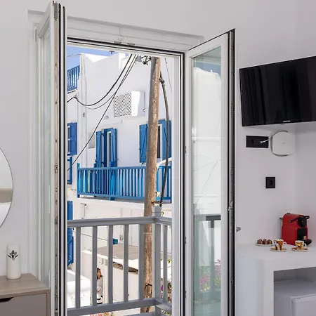 Alexandros Suites, Mykonos Town, With Shared Rooftop Terrace